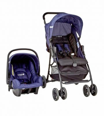 Wózek spacerowy i fotelik nosidełko Cuggl Empress Travel System za £19.99