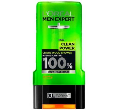 L'Oréal Men Expert Clean Power żel pod prysznic 300ml za £1.49