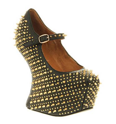 Damskie buty Jeffrey Campbell Prickly Wedge za £15.00