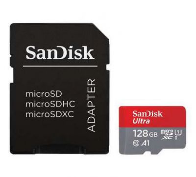 Karta pamięci 128GB SanDisk Mobile Ultra Micro SD SDXC za £15.99