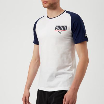 Męska koszulka Puma Style Athletic Block za £9.00