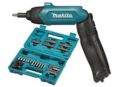 Śrubokręt elektryczny Makita DF001DW + bity za £39.99