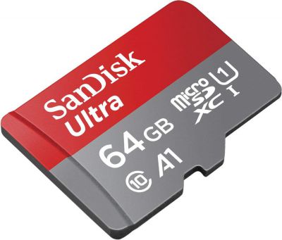 Karta pamięci 64GB SanDisk Ultra Micro SDXC za £11.49