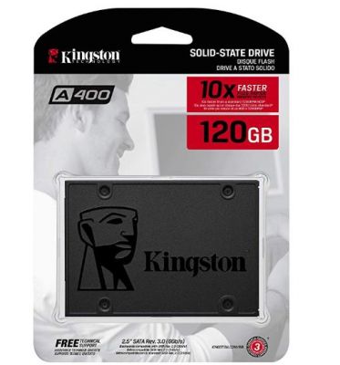 Dysk SSD 120GB Kingston Technology A400 za £18.06