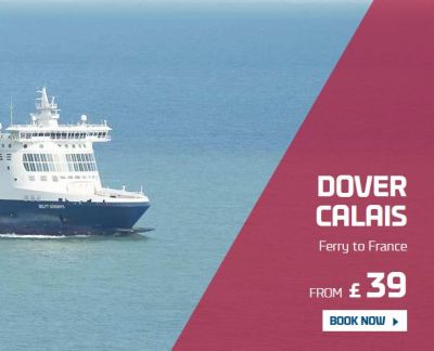 Przeprawa promem Dover - Calais lub Dover - Dunkirk od £39.00