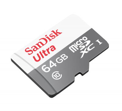 Karta pamięci SanDisk 64GB microSD SDXC UHS-I za £15.19