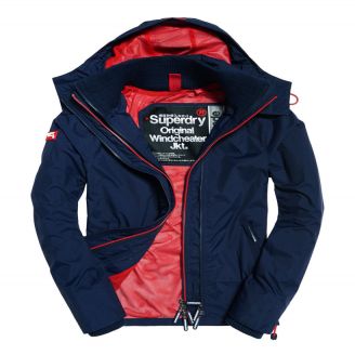 Męska kurtka Superdry Pop Zip Hooded Technical Windcheater za £36.99