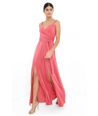 Sukienka Girls On Film Pink Maxi Dress za £11.20