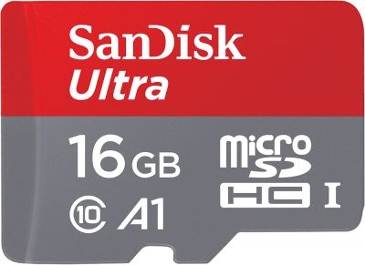 Karta pamięci SanDisk Ultra MicroSDHC 16GB za £6.99