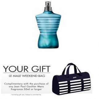 Męskie perfumy Jean Paul Gaultier Le Male 75ml + torba za £29.99