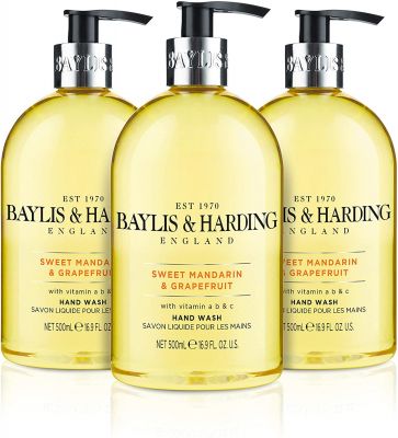 Mydło Baylis & Harding Sweet Mandarin and Grapefruit 3x 500ml za £4.50