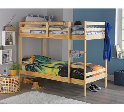 Łóżko piętrowe Home z litej sosny za £94.99