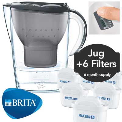 Dzbanek Brita Marella + 6 filtrów Brita Maxtra+ za £24.59