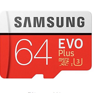 Karta MicroSD XC Samsung Evo Plus 64GB za £16.99