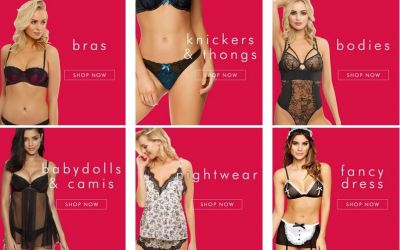 Wyprzedaż do 50% bielizny marki Ann Summers