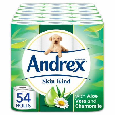 Papier toaletowy Andrex Toilet Tissue 54 rolki za £21.99