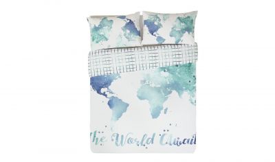 Komplet pościeli Home The World Awaits od £4.99