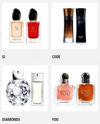 Kod rabatowy Fragrance Direct na 10% zniżki na perfumy Armani