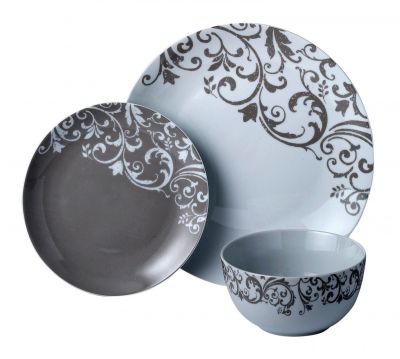 12-częściowy komplet naczyń Home Damask za £11.49