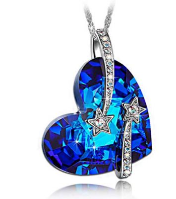 Susan Y Naszyjnik Crystal Heart + pudełeczko za £26.99