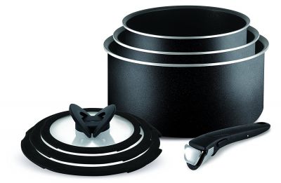 7-częściowy zestaw garnków Tefal Ingenio Essential za £49.99