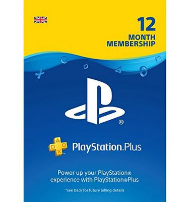 12 miesięcy Sony PlayStation Plus za £37.49