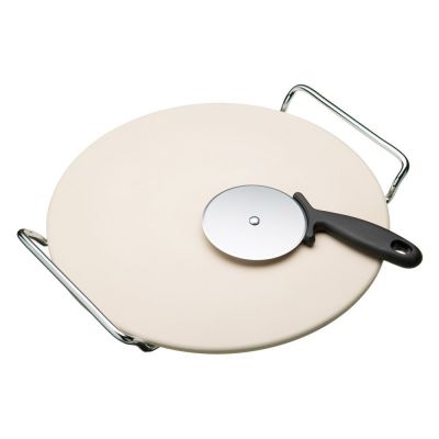 Kamień do pizzy KitchenCraft wraz z nożem do pizzy za £12.19