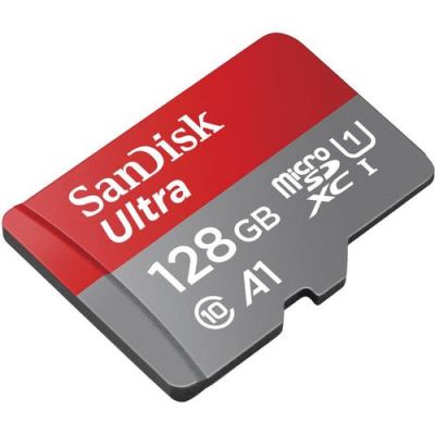 Karta pamięci SanDisk 128GB Ultra Micro SD za £11.98