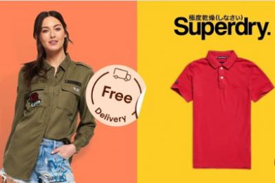 Damskie i Męskie ubrania Superdry do 60% taniej 