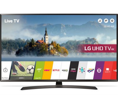 43" Smart TV LG 43UJ634V 4K UHD za £298.97