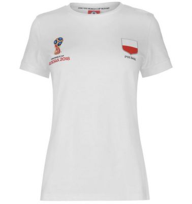 Damskie koszulki Polska FIFA World Cup Russia 2018 za £8.99