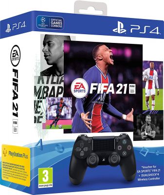 Gra Fifa 21 + dodatkowy pad DualShock za £57.99 