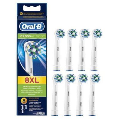 Końcówki Oral-B do szczoteczek elektrycznych 8 sztuk za £13.59