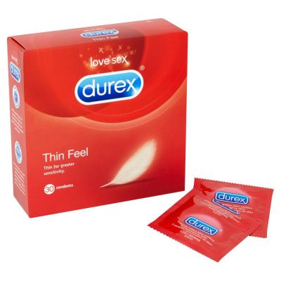 30 prezerwatywy Durex Thin Feel za £12.32