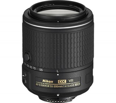 Obiektyw Nikon AF-S Nikkor 55-200mm f/4-5.6 za £115.97