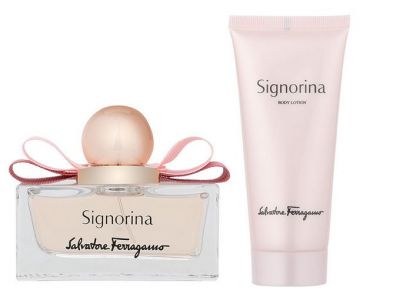 Salvatore Ferragamo Signorina damski zestaw podarunkowy za £35.99