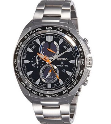 Męski zegarek solarny Seiko SSC487P1 za £264.00