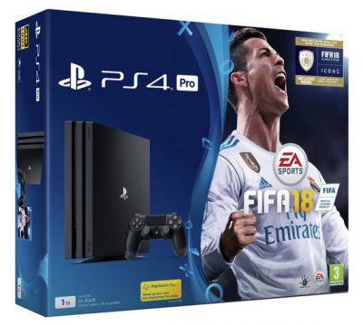 Konsola Sony PlayStation 4 Pro z 2 grami za £299.99