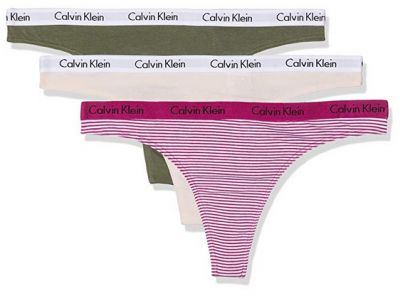 Stringi Calvin Klein, 3 pary za £17.00