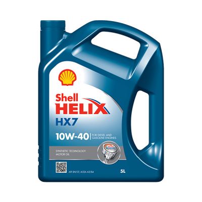 5 litrów oleju do silników Shell Helix HX7 10W-40 za £11.99