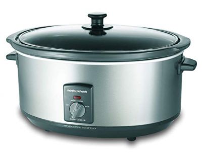 Morphy Richards - 6.5L Srebrny Slowcooker za £23.99