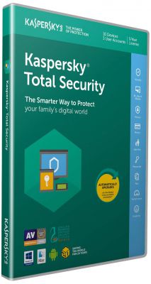 Antywirus Kaspersky Total Security 2019 na 10 urządzeń za £16.99