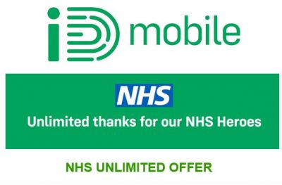 Nielimitowany abonament dla pracownikow NHS w ID Mobile za £3.99