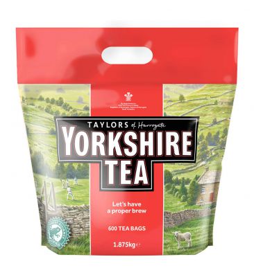 Herbata Yorkshire Tea w opakowaniu 600 torebek za £9.72