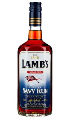 Lamb's Navy Dark rum 0.7L za £14.00