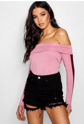 Boohoo jennie sportowa bluzka za £5.00