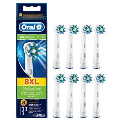 8 końcowek Oral-B Cross Action za £14.99