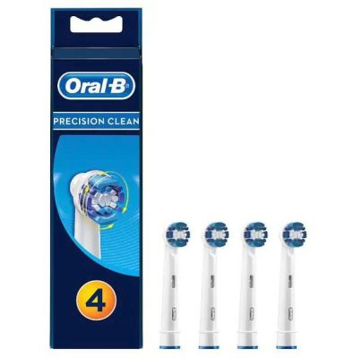 4 szczoteczki Braun Oral-B Precision Clean za £7.99