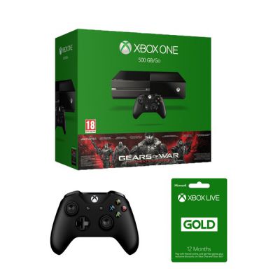 Xbox One 1TB + dodatkowy pad + gra + 12mc Xbox Live za £216.44