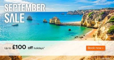 EasyJet Holidays kod rabatowy na £100 zniżki na wycieczki we wrześniu.